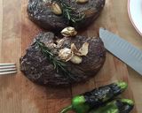 A picture of step 2 of Pan Cooked Ribeye Steak.