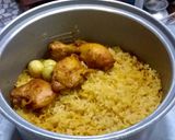 รูปขั้นตอนการทำที่ 7 ของ ข้าวหมกไก่ไข่นกกะทา