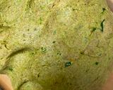 A picture of step 2 of Drumstick leaves Ragi paratha.