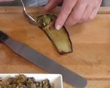 A picture of step 6 of Aubergine and ratatouille rolls.