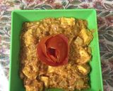 A picture of step 3 of Paneer butter masala.