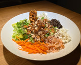 Foto del paso 9 de la receta: Ensalada con lentejas beluga y anacardos caramelizados