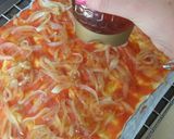 Foto del paso 3 de la receta Pizza queso de cabra y cebolla caramelizada