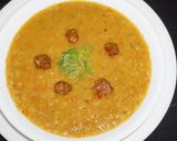 Foto del paso 4 de la receta: Sopa de arvejas amarillas partidas con albóndigas de carne para chorizos