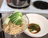 Foto langkah ke 3 dari resep Mie Ayam Jamur Bakso Hasibuan.