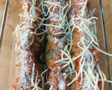 Foto del paso 4 de la receta: Canelones de berenjena asada rellenos de queso