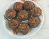 A picture of step 6 of Flax seeds laddu.