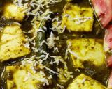 A picture of step 19 of Palak Paneer.