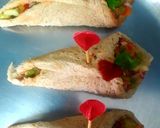 A picture of step 6 of Veggie mayo rolls.