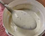 Foto del paso 7 de la receta: Salsa🥛de Ajo🧄 y Cilantro fresco🌿
