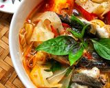 Hình bước làm 6 của món Canh Măng Chua Nấu Cá Ngạnh Nguồn