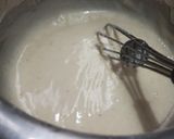 A picture of step 2 of POACHED PEAR and GINGER BREAD.