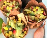 Une image de l'étape 1 de Tortillas bowls.