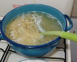 A picture of step 1 of Emergency Creamy Spaghetti (Super Easy).