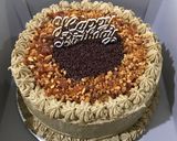 Foto langkah ke 8 dari resep Tiramisu kukus (kue ultah).
