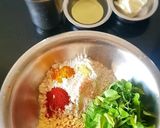 A picture of step 1 of Methi Thepla With Masala Tea - Gujarati Breakfast.