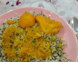 عکس مرحله 4 از دستور سبزی پلو با مرغ(سحری)😋
