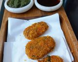 क्रिस्पी आलू कटलेट (crispy aloo cutlet recipe in Hindi) रेसिपी चरण 5 फोटो