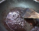 A picture of step 3 of Coconut, dry fruits and chocolate modak.