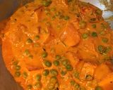 A picture of step 9 of Shahi Matar Paneer.