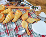 Foto del paso 3 de la receta: Cómo hacer volovanes, canutillos y cucharas de hojaldres para rellenar con dulce o salado