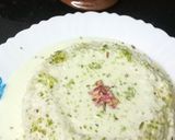 A picture of step 5 of Malai Steam Rava Cake.