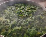 A picture of step 1 of Shahi Methi Matar Malai (Jain) - no onions - no garlic.
