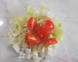 Foto del paso 1 de la receta: Ensalada tomate Cherry-cebollín