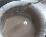 A picture of step 2 of Chocolate coffee shake.