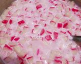 Foto langkah ke 4 dari resep Kolak Delima (Bubur Delima) Khas Sumbar.