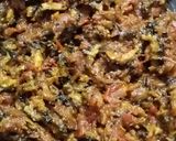 A picture of step 12 of Chana daal karailay.