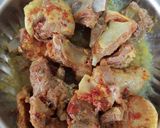 A picture of step 3 of Mutton pulav.