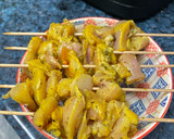 Foto del paso 2 de la receta: Brochetas de pollo en freidora de aire