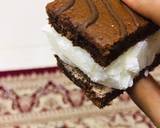 Frozen yoghurt chocolate cake bars recipe step 3 photo