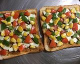 A picture of step 3 of Bread Pizza.