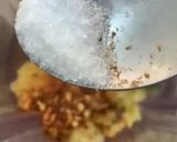 A picture of step 2 of Street style aloo samosa chutney.