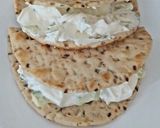 A picture of step 3 of My Soft Cheese with chopped Cucumber Afternoon Tea.