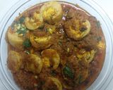 A picture of step 4 of Boiled eggs masala curry.