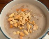 A picture of step 3 of Chè Chuối (Vietnamese Banana and Sweet Potato Coconut Dessert).