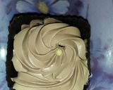 A picture of step 5 of Chocolate mousse in chocolate cups.