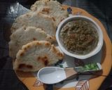 मोटा रोटी चावल आटे की ( mota roti chawal aate ki recipe in Hindi रेसिपी चरण 9 फोटो