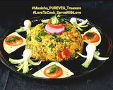 A picture of step 4 of Mix Veg Masala Khichdi.