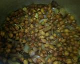 A picture of step 1 of ..chana fry.
