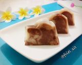 Foto langkah ke 6 dari resep Puding marmer roti tawar.