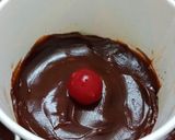 A picture of step 5 of Coffee mocha cake with gajar halwa.
