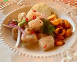 A picture of step 7 of Classic Ceviche.