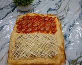 Foto langkah ke 8 dari resep Pizza Merah Putih.