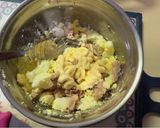小學生早餐～可頌聖誕樹的食譜步驟2照片