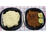 A picture of step 3 of Mashed potatoes #4weekschallenge.