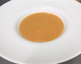 Foto del paso 8 de la receta: Sopa de tomate templada con queso, berenjena y albahaca